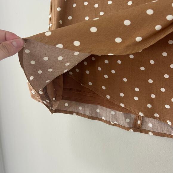 NWT L*Space Lanie Polka Dot Wrap Skirt Sz M - Picture 10 of 10